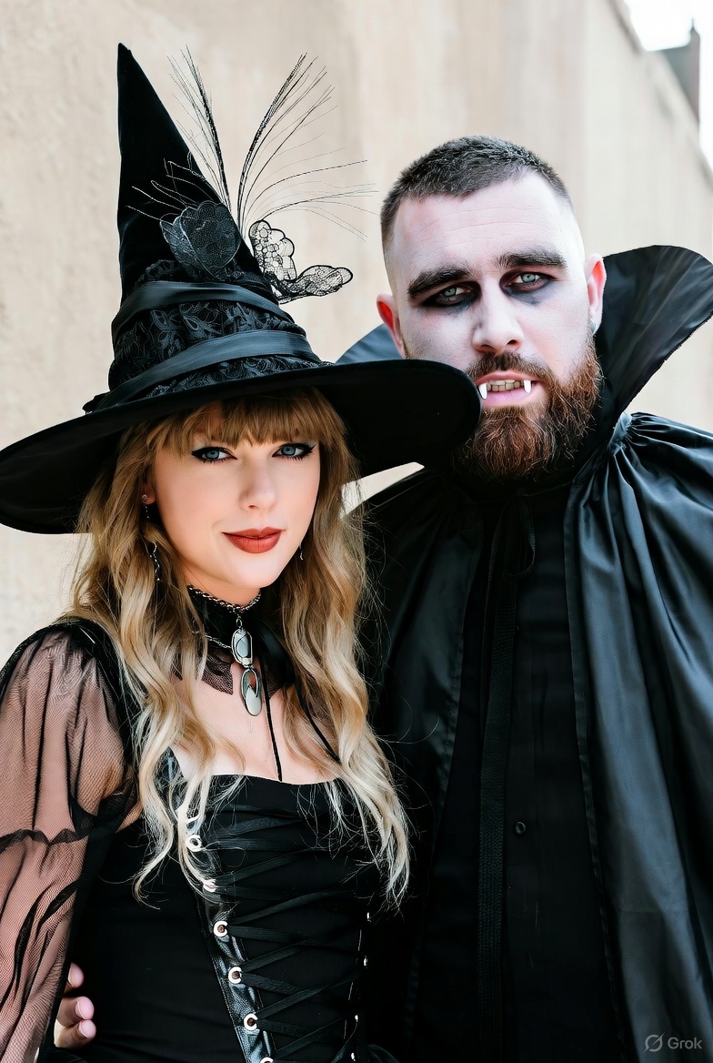 Taylor Swift and Travis Kelce