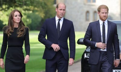 Prince William, Kate Middleton and Prince Harry