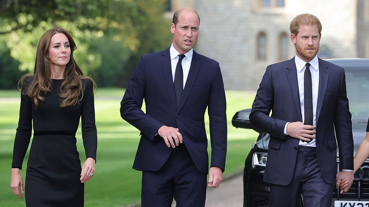 Prince William, Kate Middleton and Prince Harry