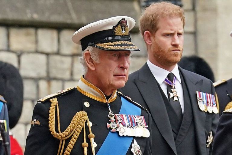 King Charles and Prince Harry