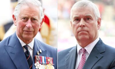 King Charles and Prince Andrew