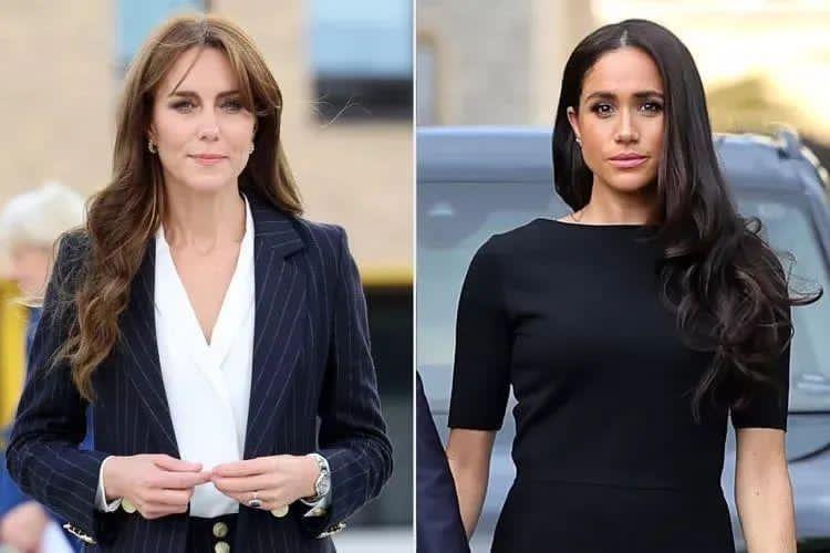 Kate Middleton and Meghan Markle