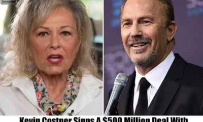 Roseanne Barr and Kevin Costner