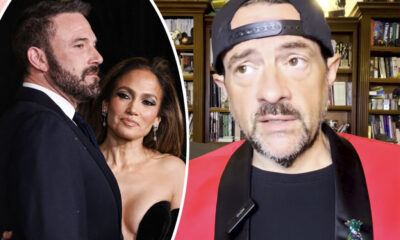 Kevin Smith, Ben Affleck and Jennifer Lopez