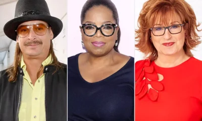 Kid Rock, Oprah Winfrey and Joy Behar