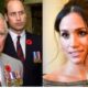 King Charles, Prince William and Meghan Markle