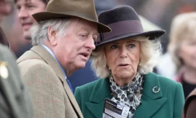 Captain Ian Farquhar and Queen Camilla