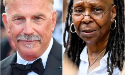 Whoopi Goldberg and Kevin Costner