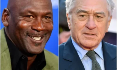 Michael Jordan and Robert De Niro