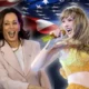 Kamala Harris and Taylor Swift