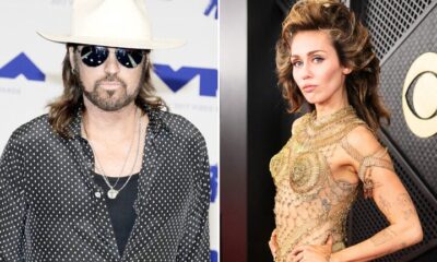 Miley Cyrus and Billy Ray Cyrus