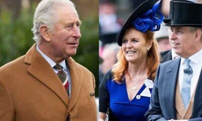 King Charles, Prince Andrew and Sarah Ferguson