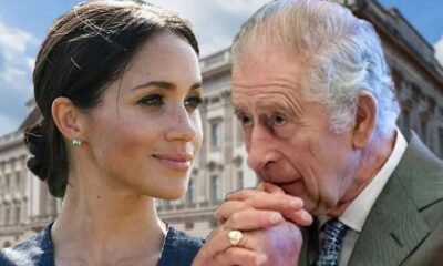 King Charles and Meghan Markle