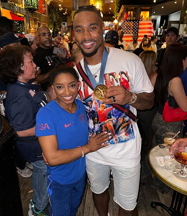 Simone Biles and husband Jonathan Owens