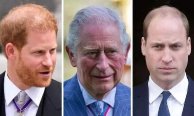 King Charles, Prince William and Prince Harry