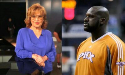 Shaquille O'Neal and Joy Behar