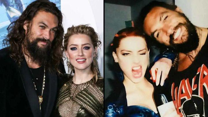 Amber Heard And Jason Momoa