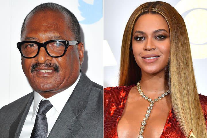 Beyonce and Matthew Knowles