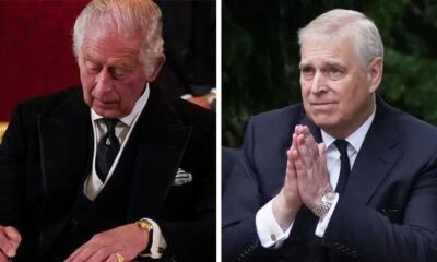 King Charles and Prince Andrew