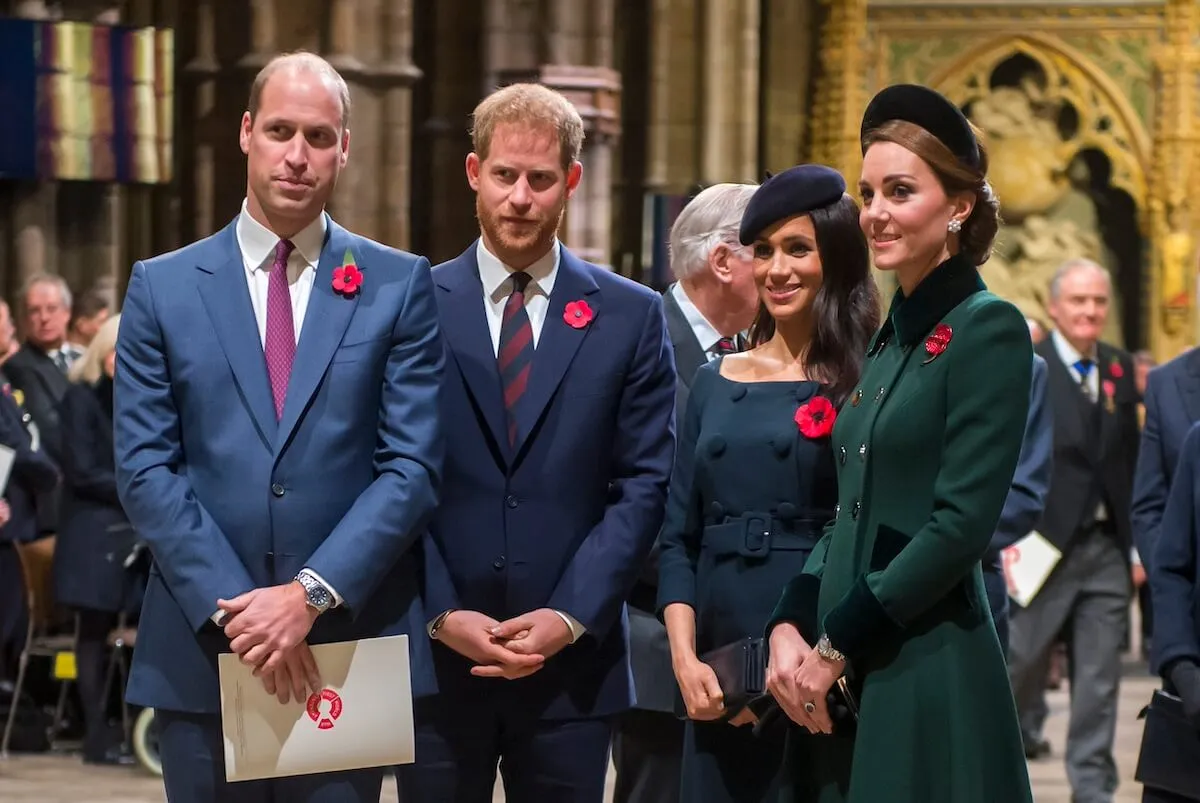 Meghan Markle, Prince Harry, Prince William and Kate Middleton