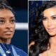 Simone Biles and Kim Kardashian