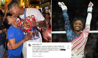 Simone Biles and husband Jonathan Owens