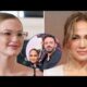 Ben Affleck, Violet Affleck and Jennifer Lopez