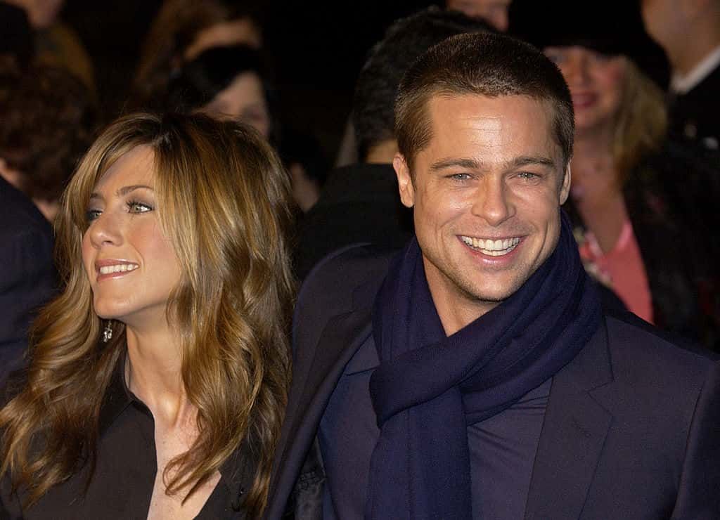 Brad Pitt and Jennifer Aniston