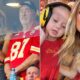 Taylor Swift, Ed Kelce and Brittany Mahomes