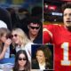 Taylor Swift, Travis Kelce, Brittany Mahomes and Patrick Mahomes