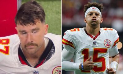 Travis Kelce and Patrick Mahomes