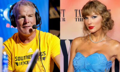 Brett Favre and Taylor Swift