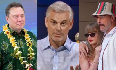 Taylor Swift, Travis Kelce, Elon Musk and Colin Cowherd