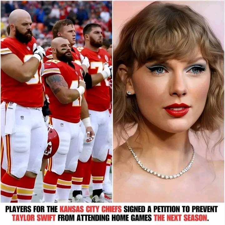 Taylor Swift and KC Chiefs Players