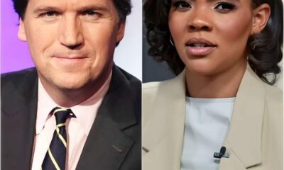 Tucker Carlson and Candace Owens