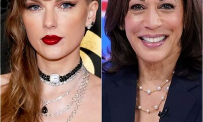 Taylor Swift and Kamala Harris