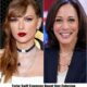 Taylor Swift and Kamala Harris