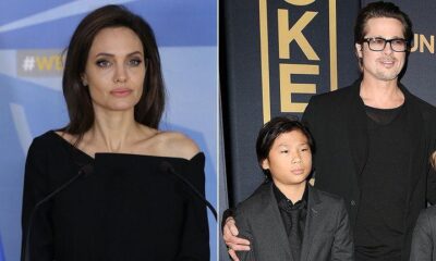 Angelina Jolie and Brad Pitt