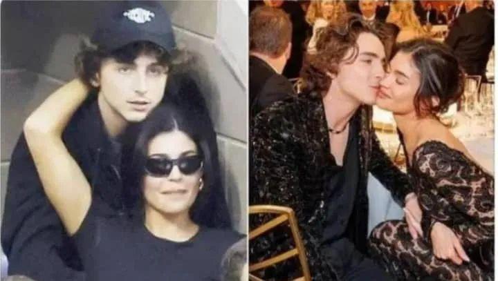 Timothee Chalamet and Kylie Jenner