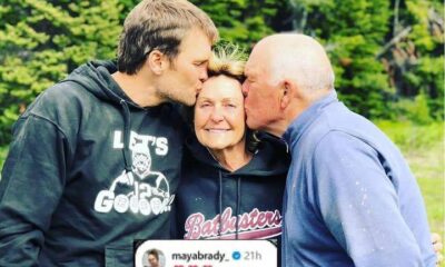 Tom Brady and his parents