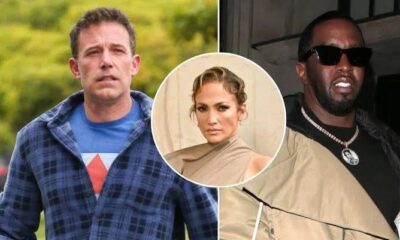 Jennifer Lopez, Ben Affleck and P Diddy