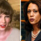 Taylor Swift and Kamala Harris