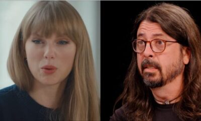 Dave Grohl and Taylor Swift