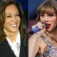 Taylor Swift and Kamala Harris