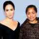 Meghan Markle and Doria Ragland