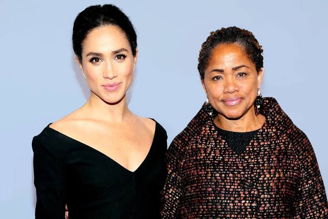 Meghan Markle and Doria Ragland