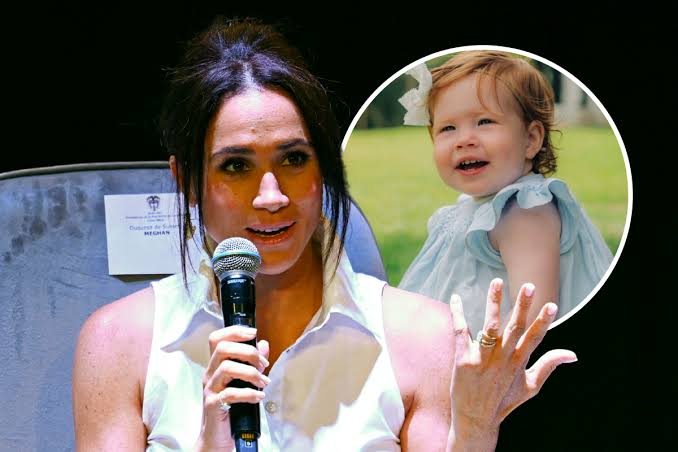 Meghan Markle with Princess Lilibet