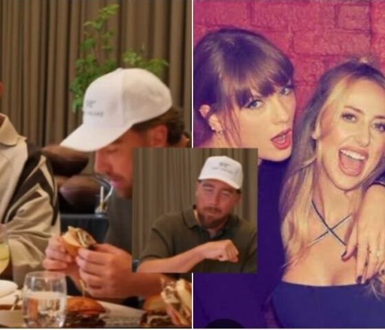 Taylor Swift, Brittany Mahomes, Travis Kelce and Patrick Mahomes